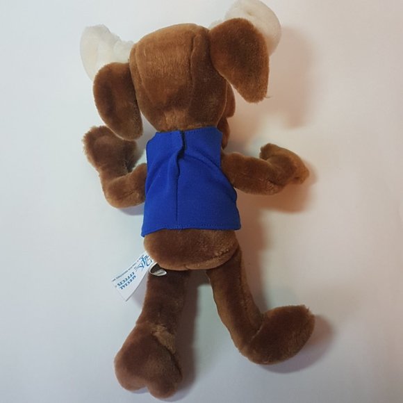 Vintage 1990s DR OETKER Moose Plush Stuffed Animal Promotional Mousse Pudding - Picture 9 of 14